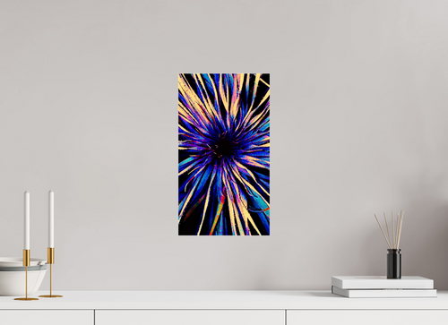 9 x 16″, Chaya Arts Acrylic Gallery Print Electric Yucca Burst